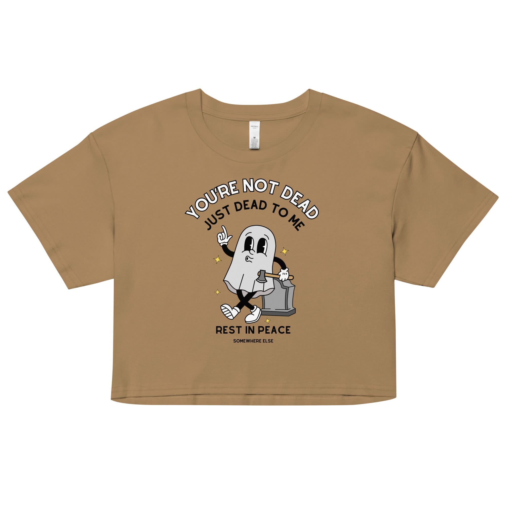 Dead To Me Crop Top
