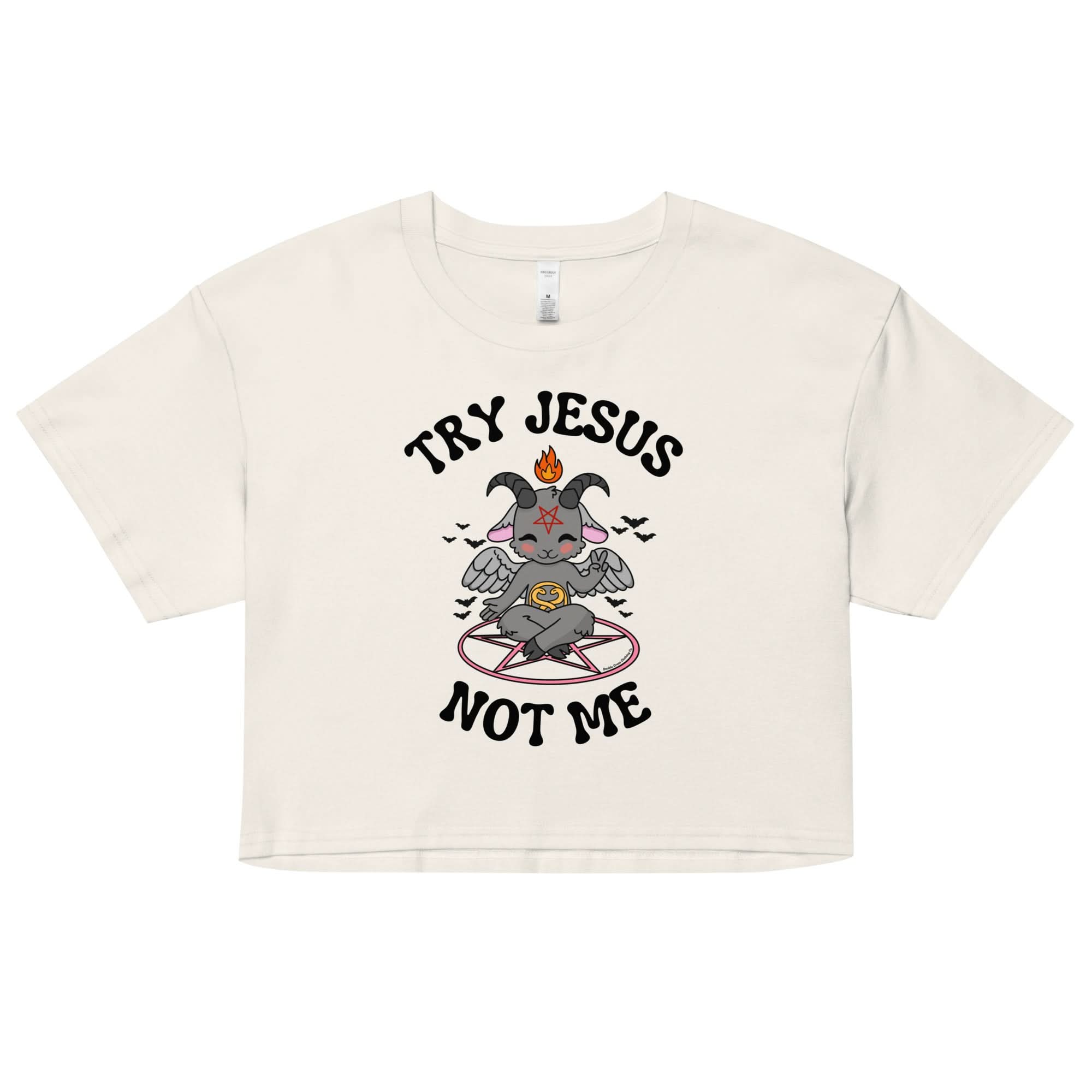 Try Jesus Crop Top