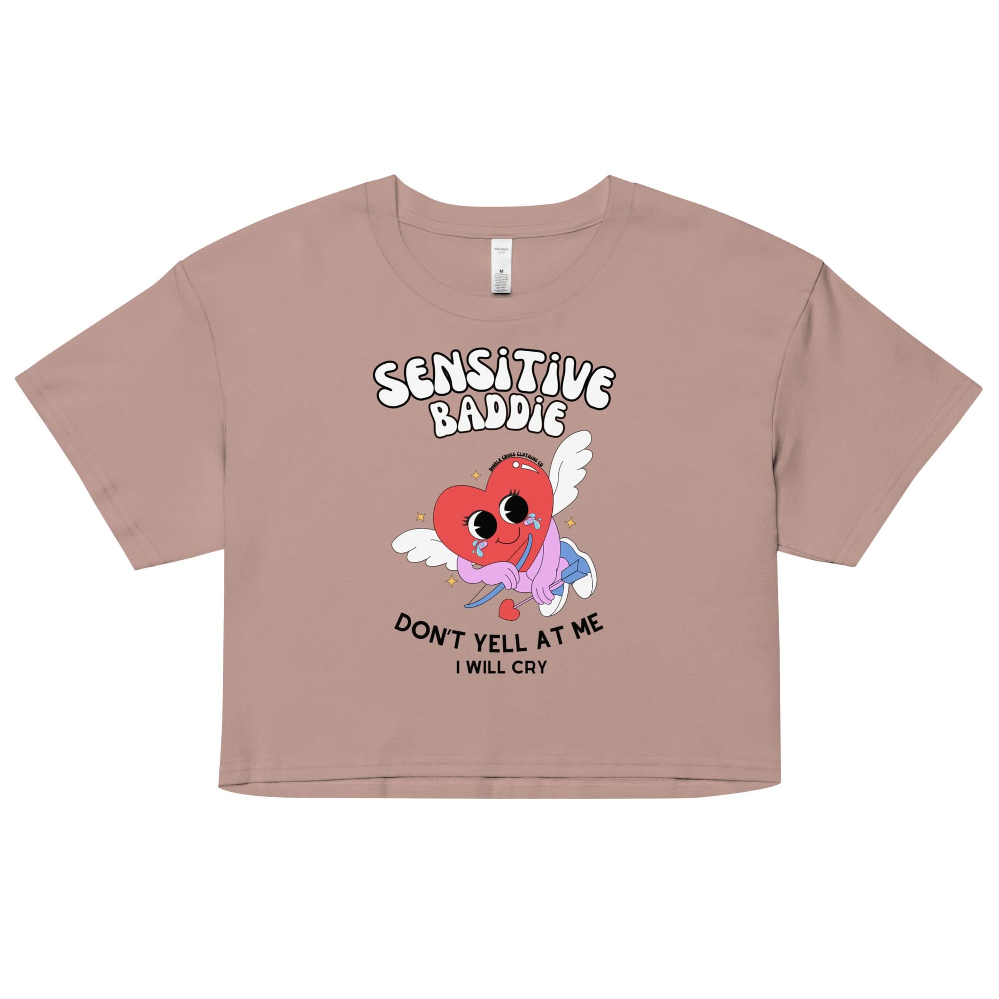 Sensitive Baddie Crop Top