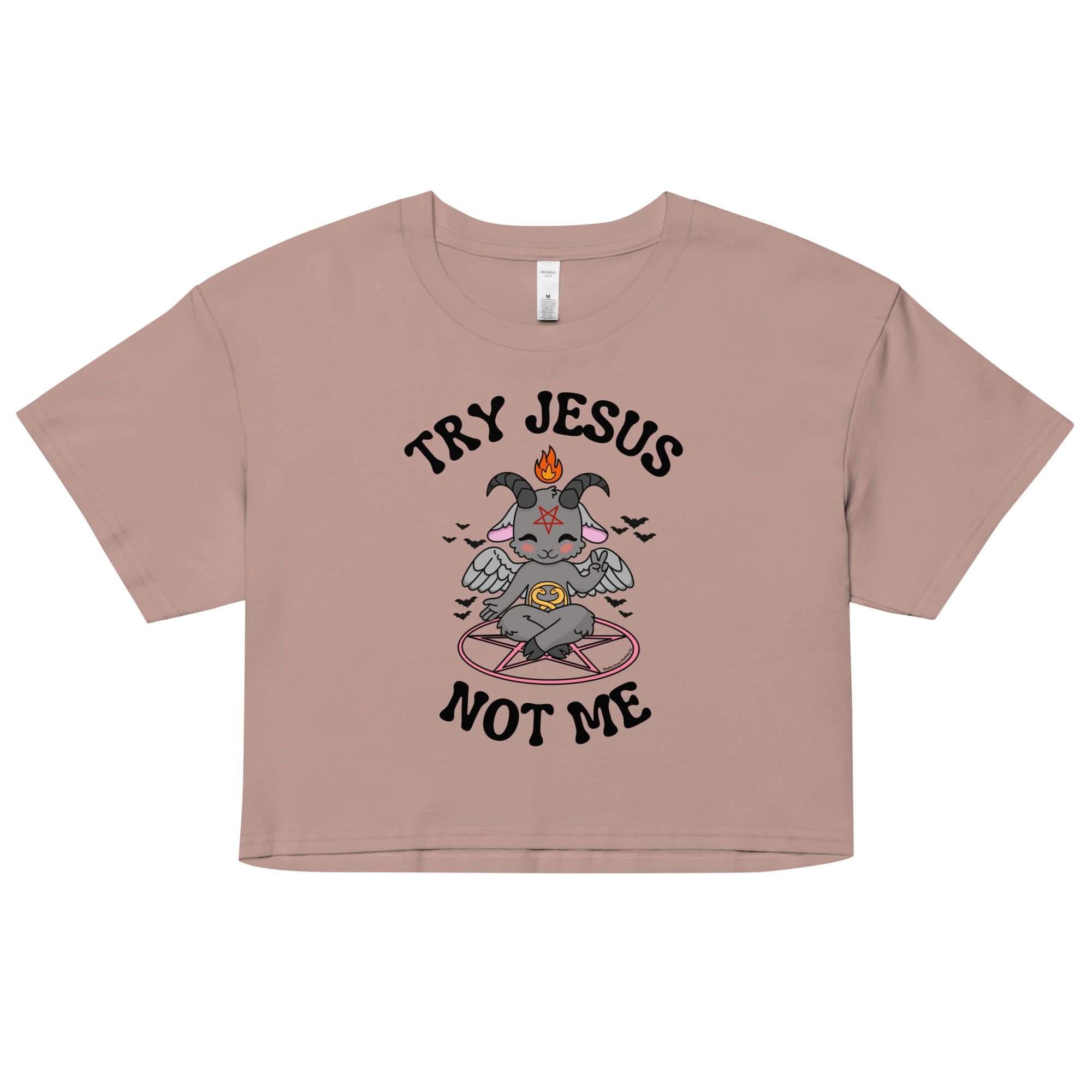 Try Jesus Crop Top