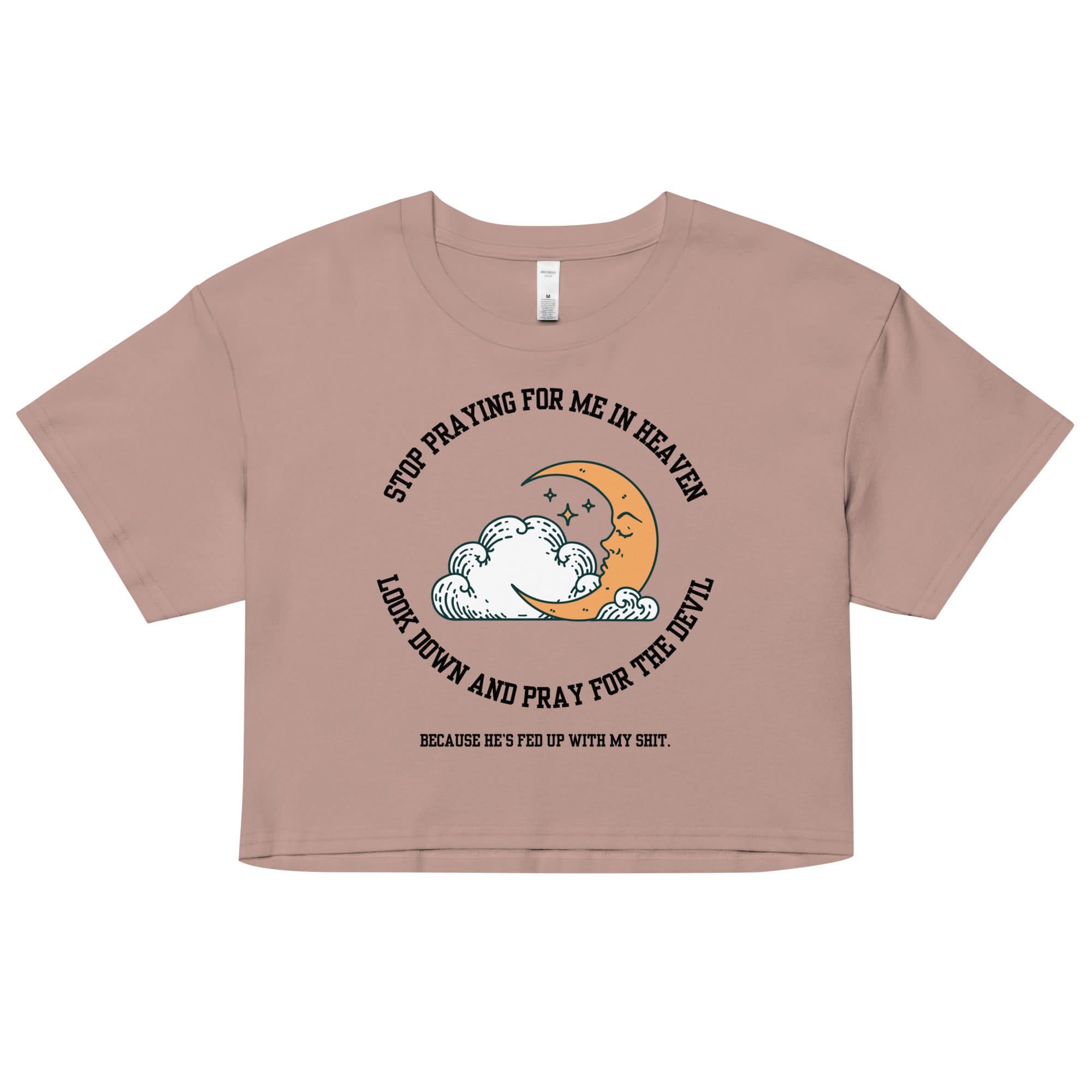 Pray for the Devil Crop Top
