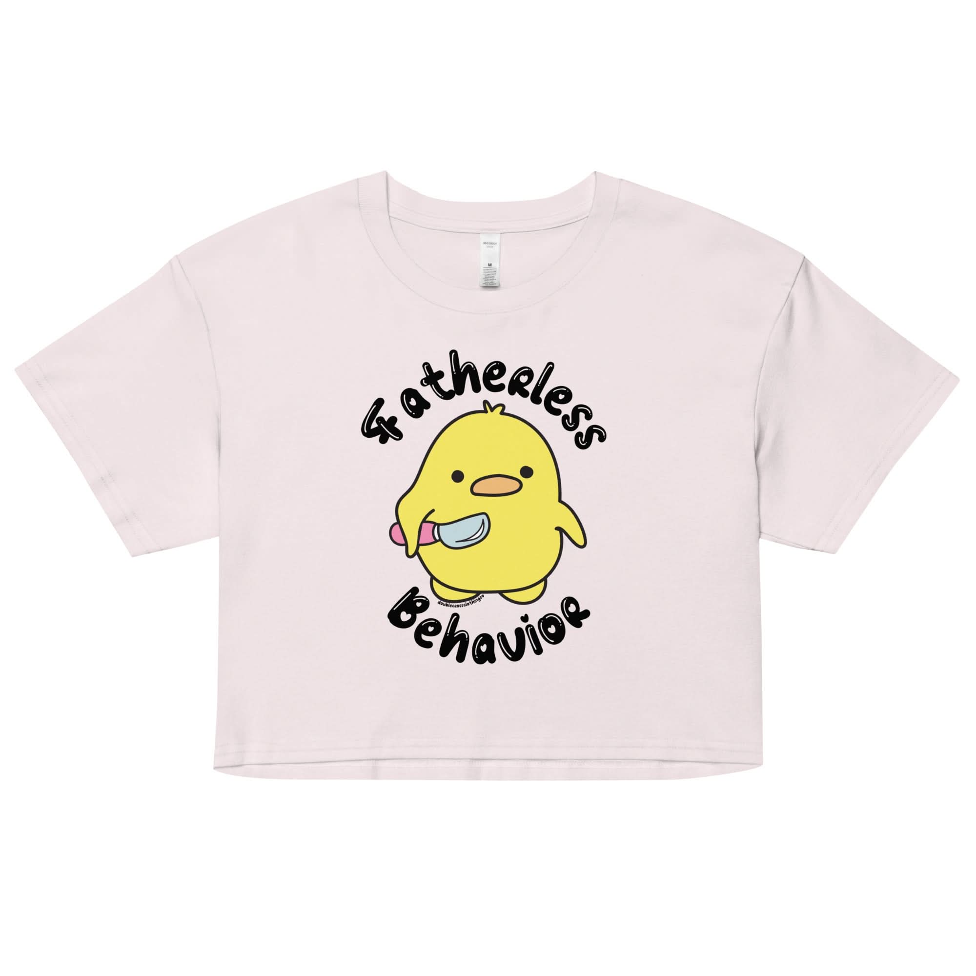 Fatherless Behavior Crop Top