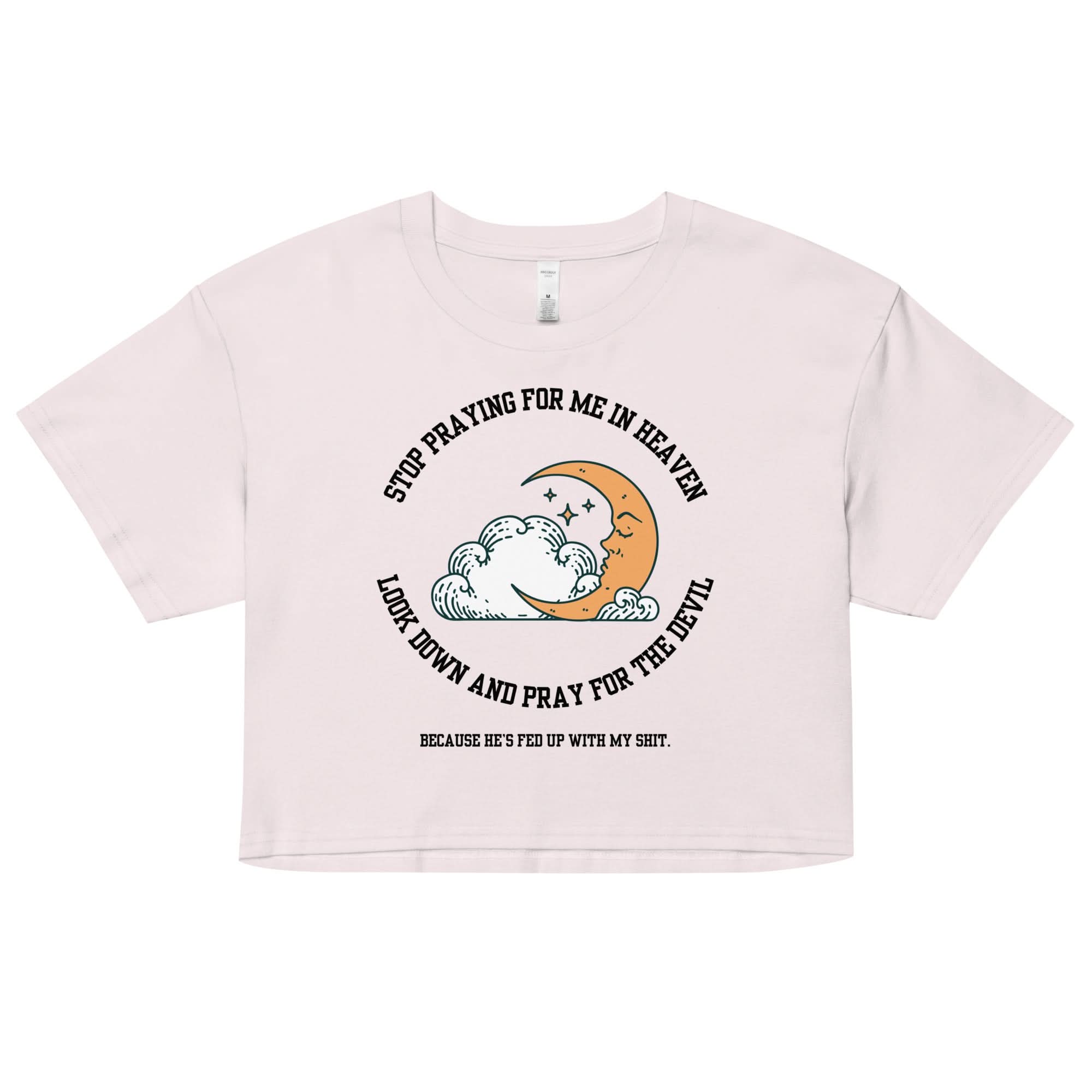 Pray for the Devil Crop Top