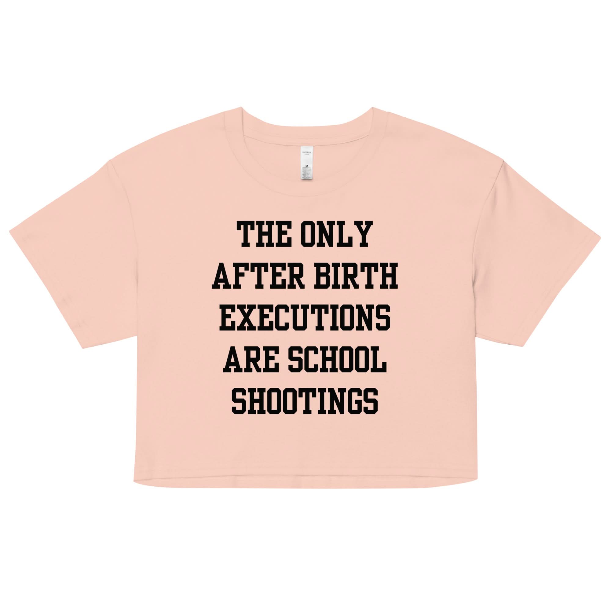 After Birth Executions Crop Top
