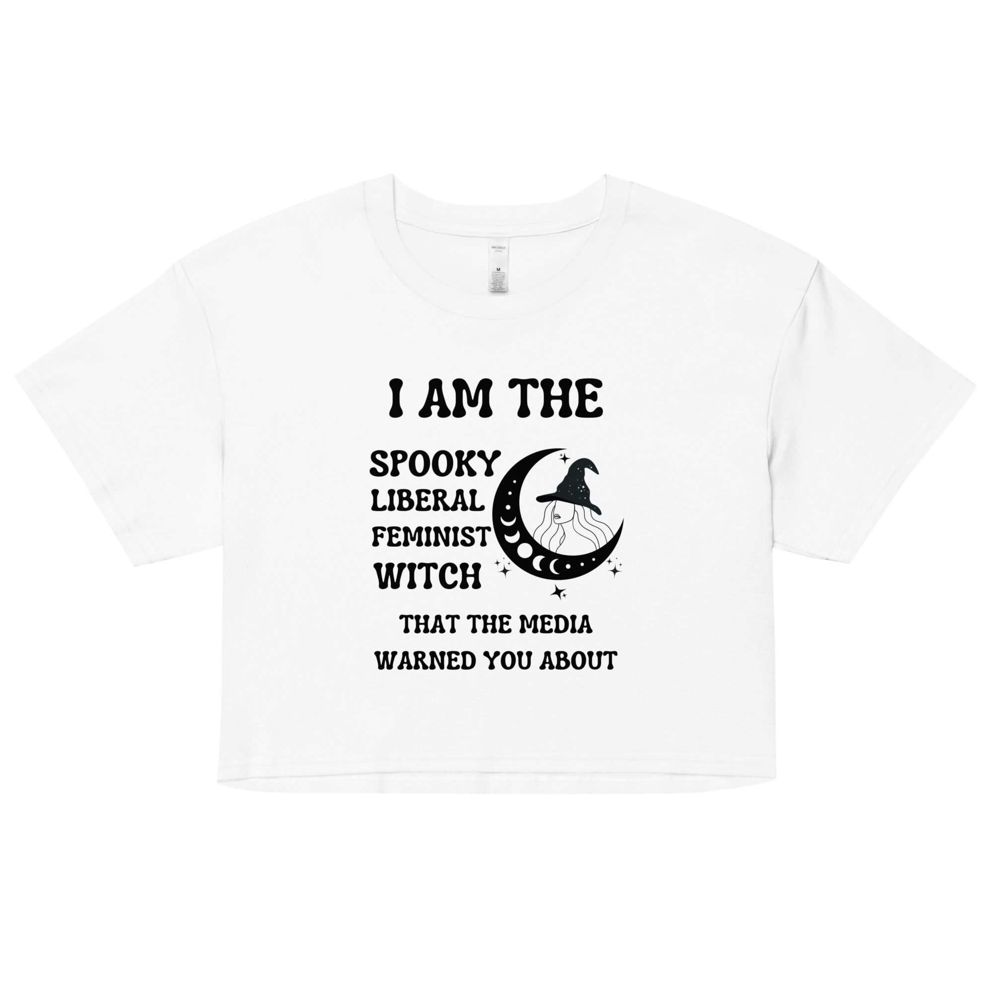 Liberal Witch Crop Top