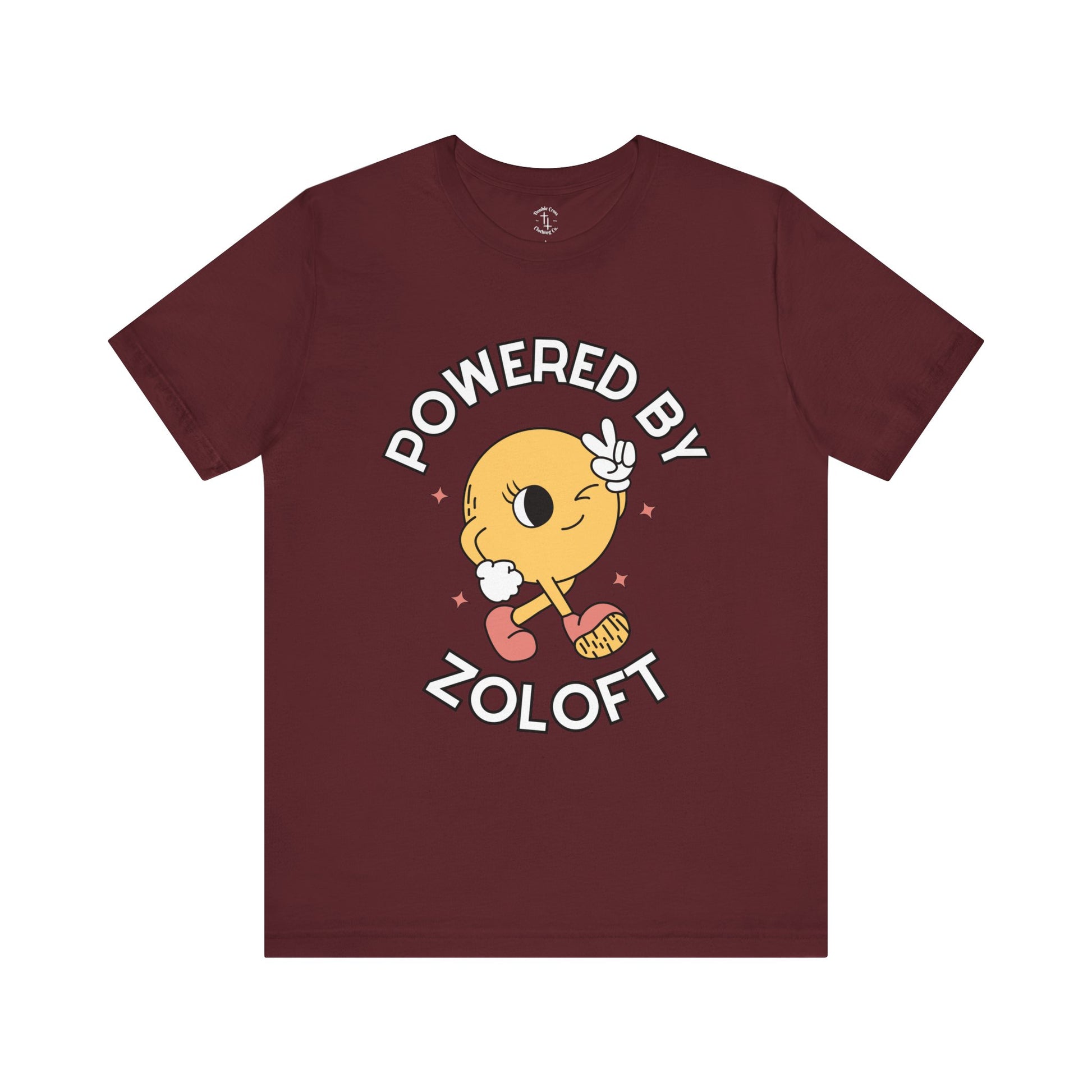 Zoloft T-Shirt - deep maroon