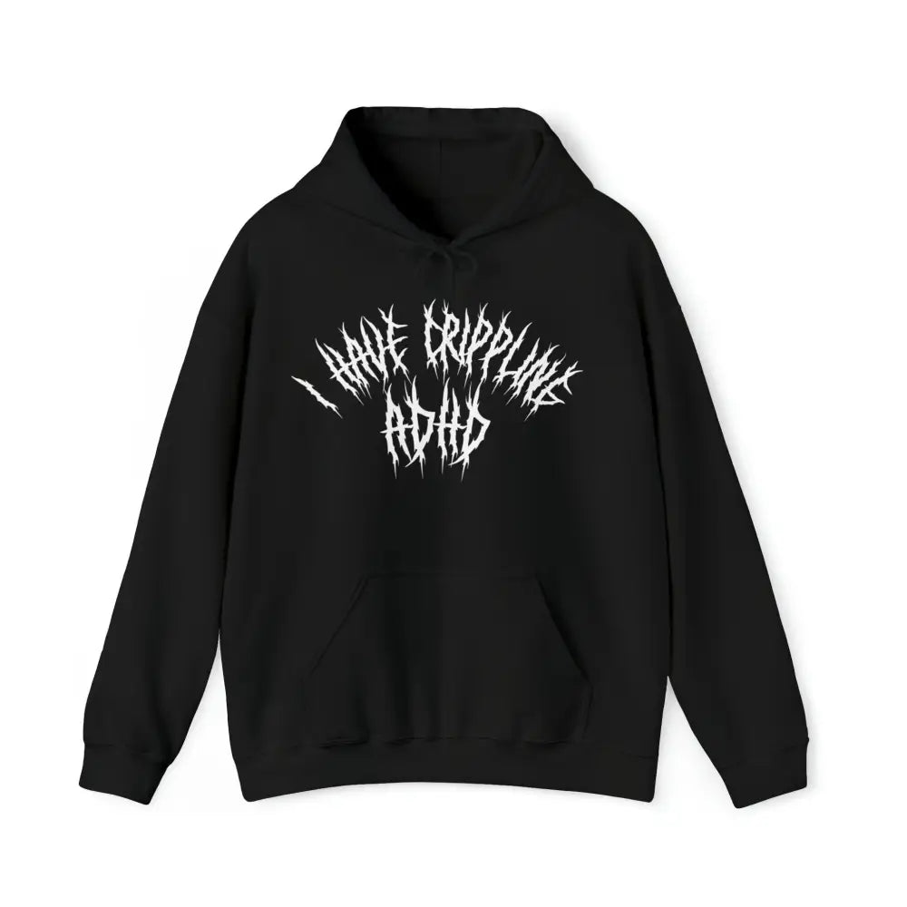 Adhd Hoodie Black / S