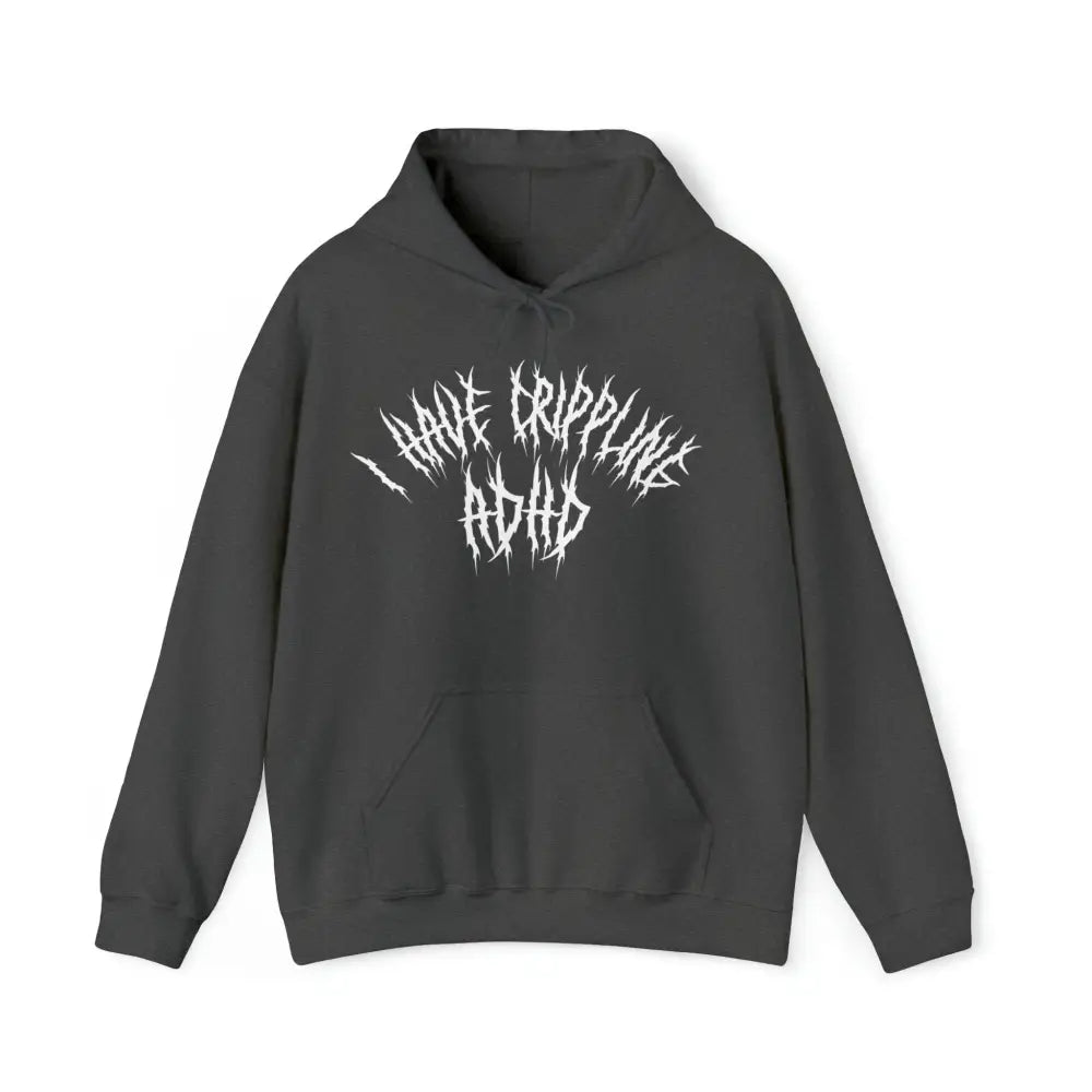 Adhd Hoodie Dark Heather / S