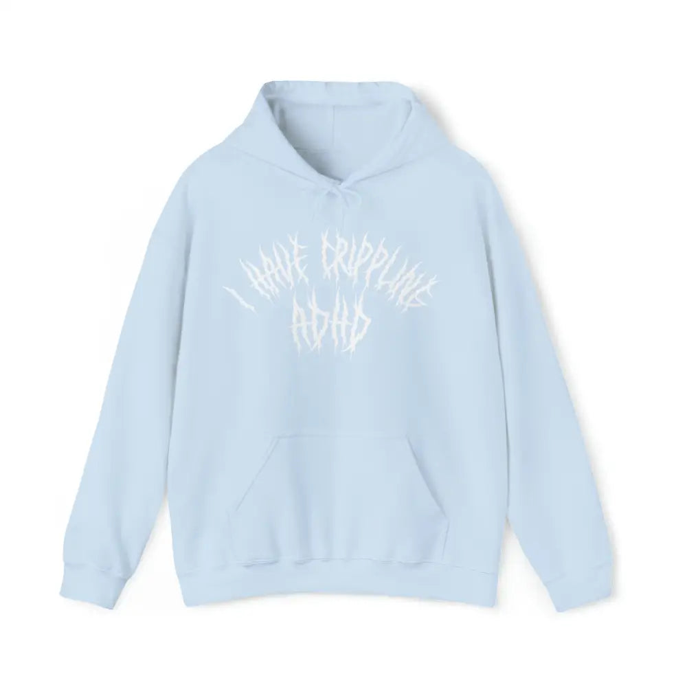 Adhd Hoodie Light Blue / S