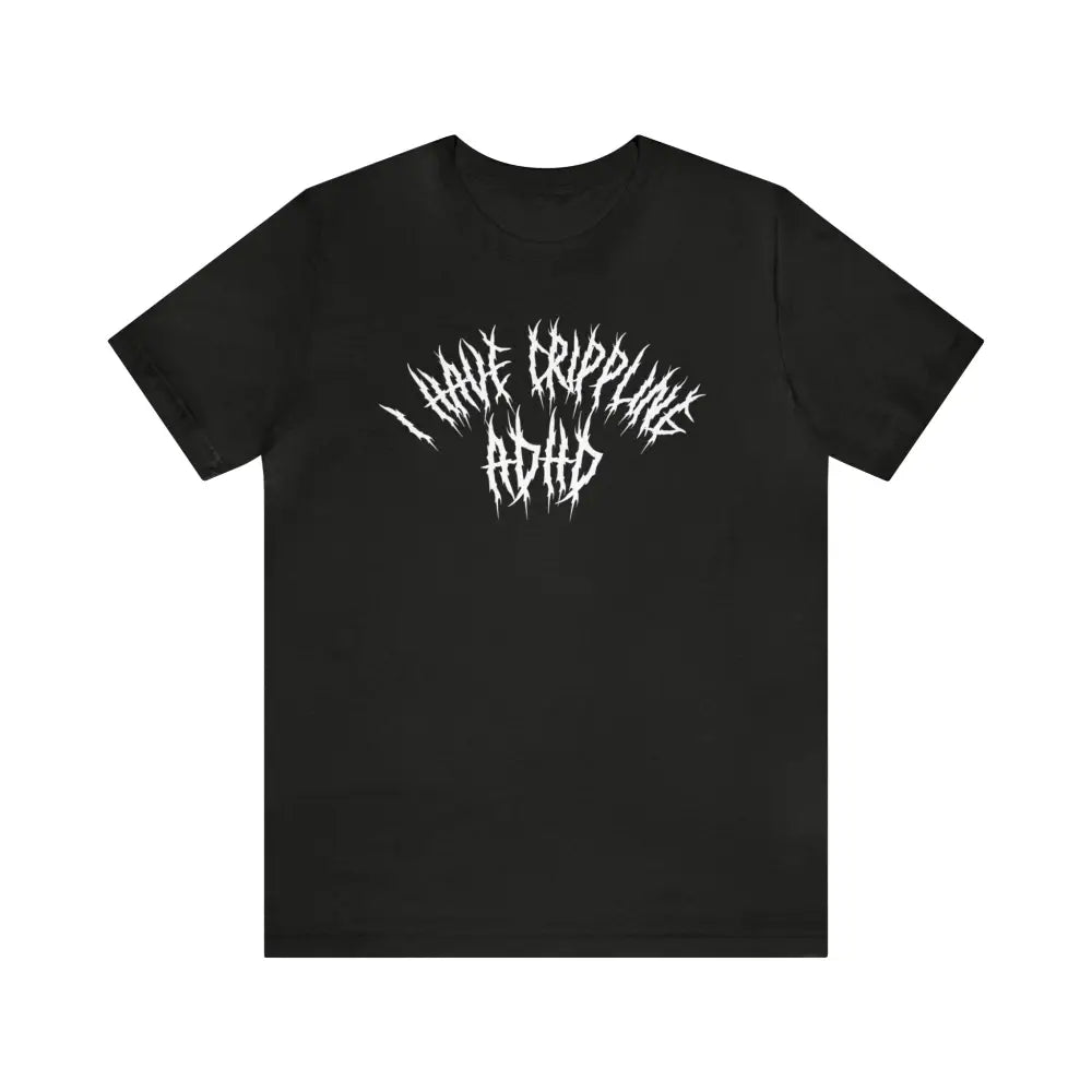 Adhd T - Shirt Black Heather / Xs