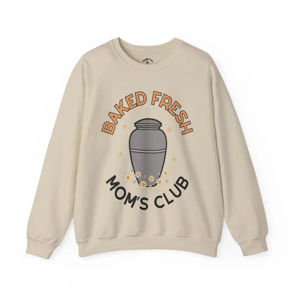 Baked Fresh Mom’s Crewneck S / Sand Sweatshirt