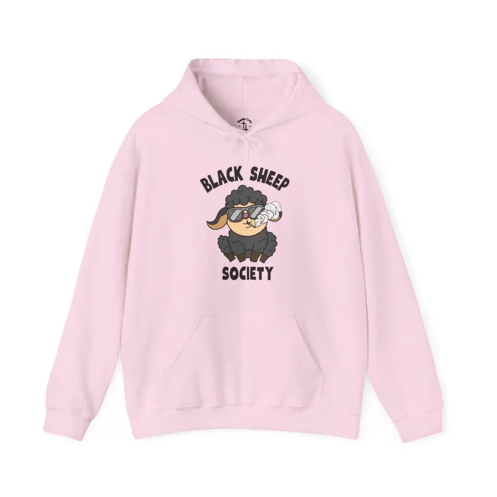 Black Sheep Hoodie Light Pink / S