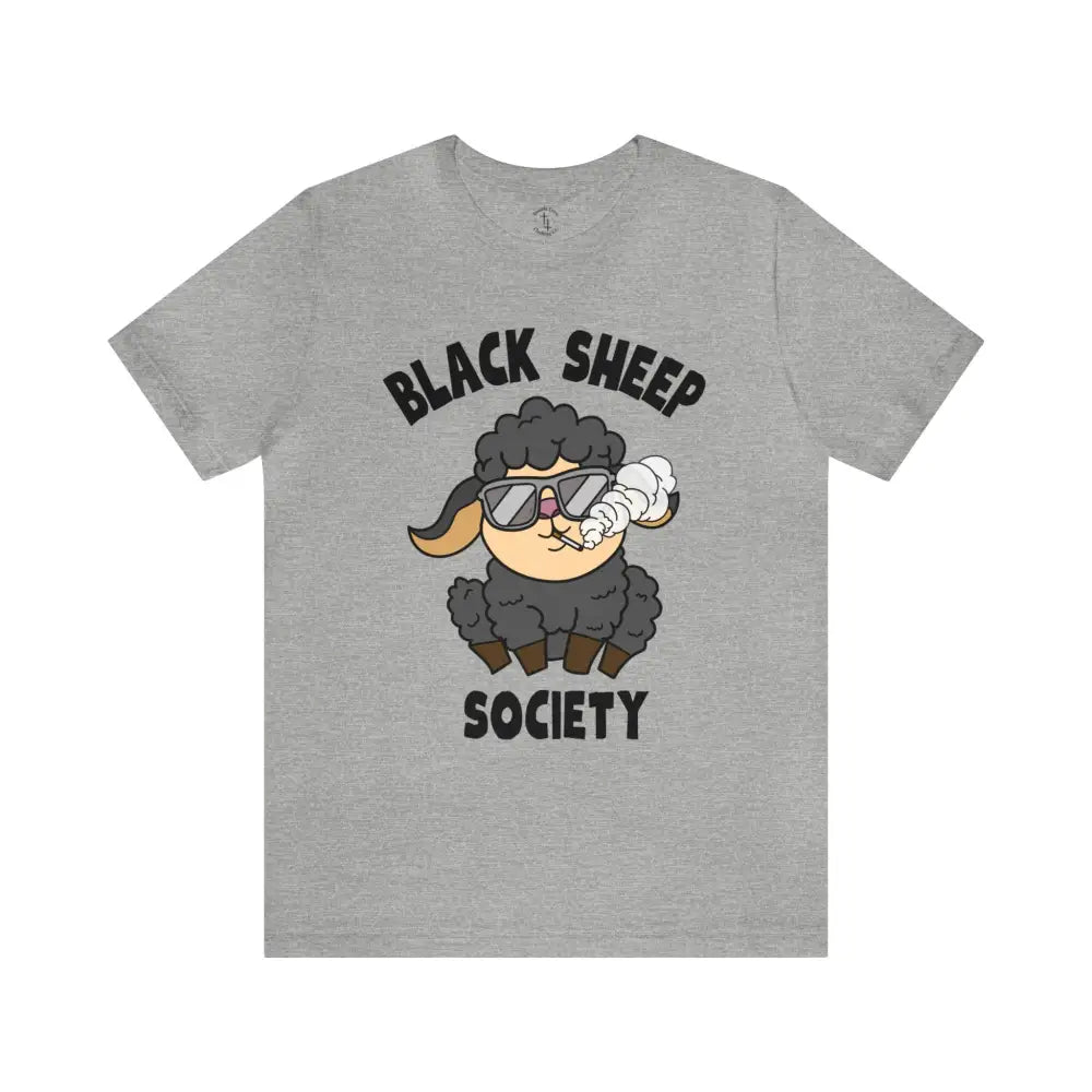 Black Sheep T - Shirt Athletic Heather / Xs