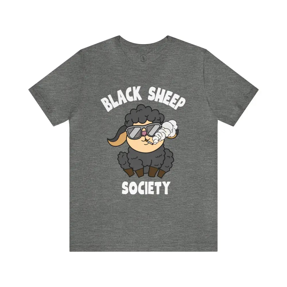 Black Sheep T - Shirt Deep Heather / Xs