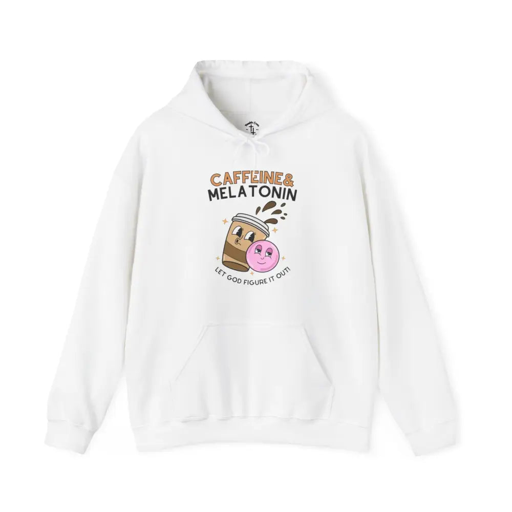 Caffeine Hoodie White / S