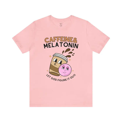 Caffeine T - Shirt Pink / Xs