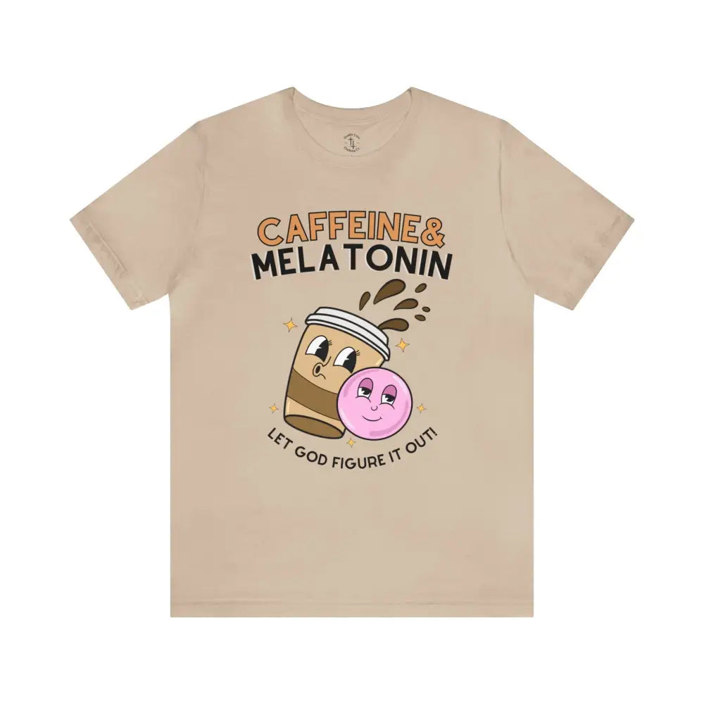 Caffeine T - Shirt Tan / Xs