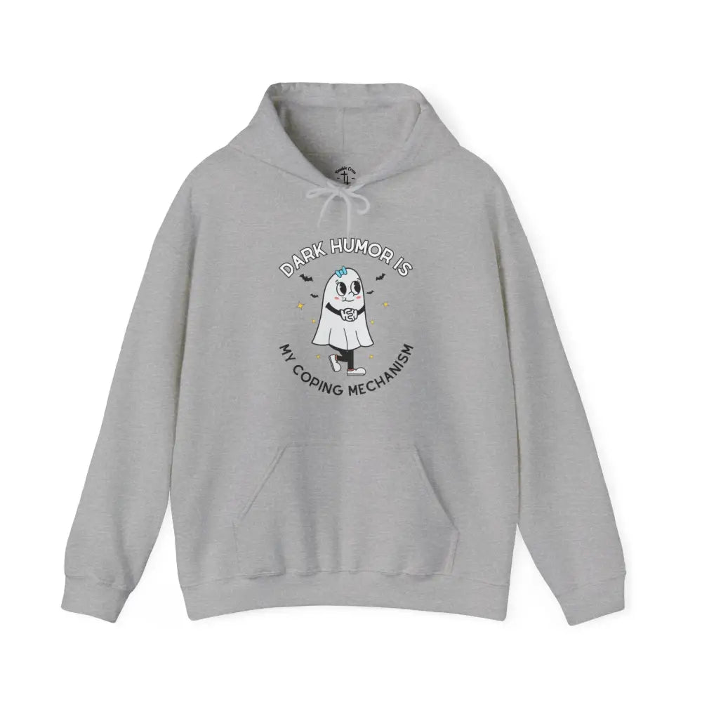 Dark Humor Hoodie Sport Grey / S