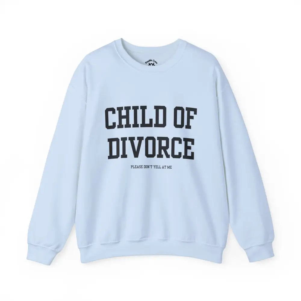 Divorce Crewneck S / Light Blue Sweatshirt