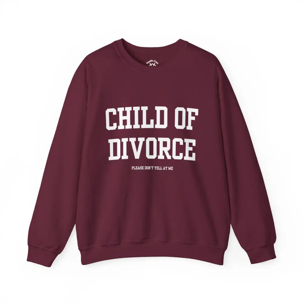 Divorce Crewneck S / Maroon Sweatshirt