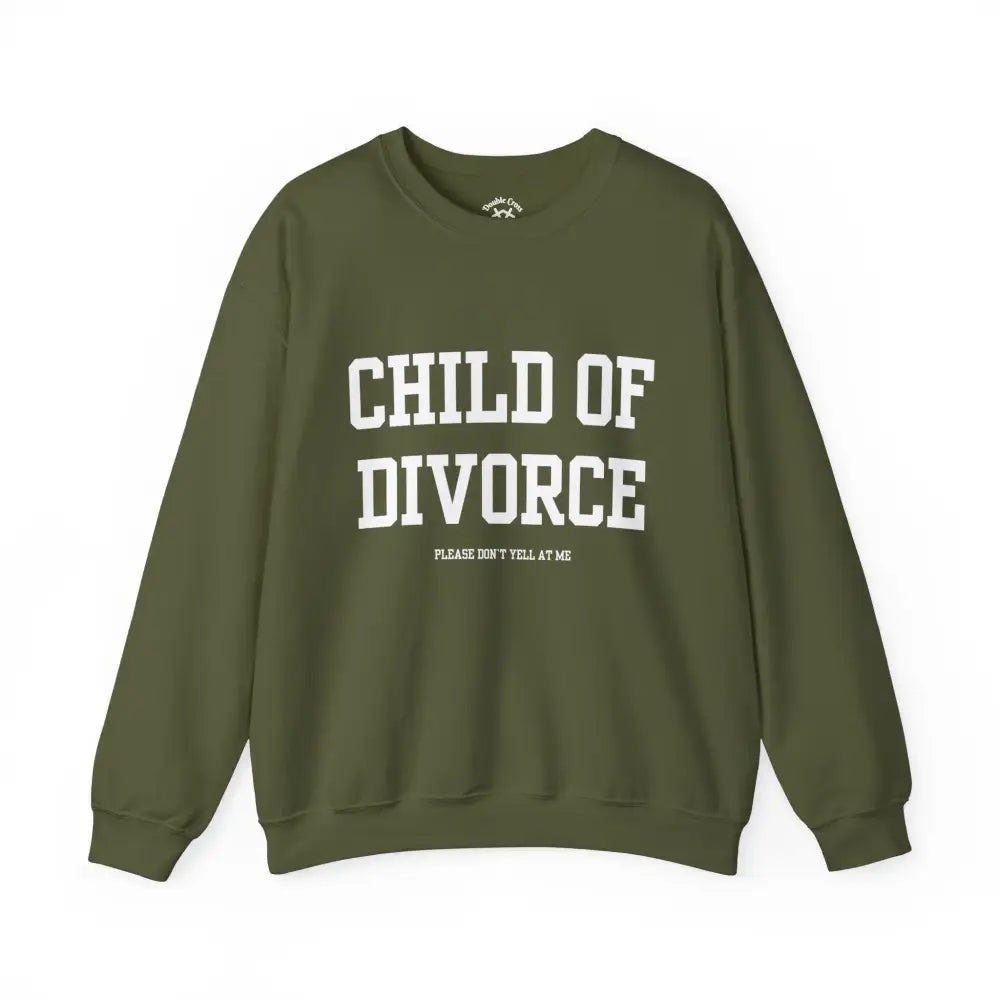 Divorce Crewneck S / Military Green Sweatshirt