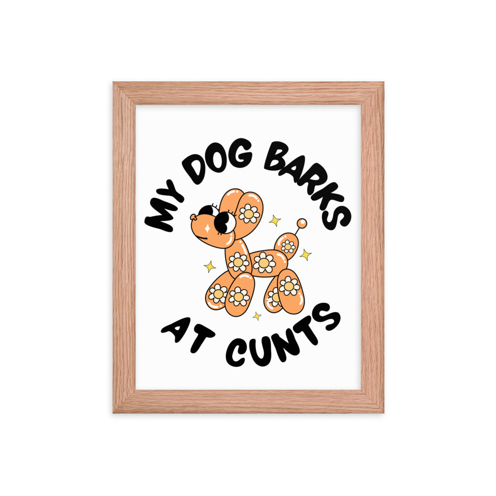 Dog Framed Poster