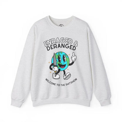 Enraged Crewneck S / Ash Sweatshirt