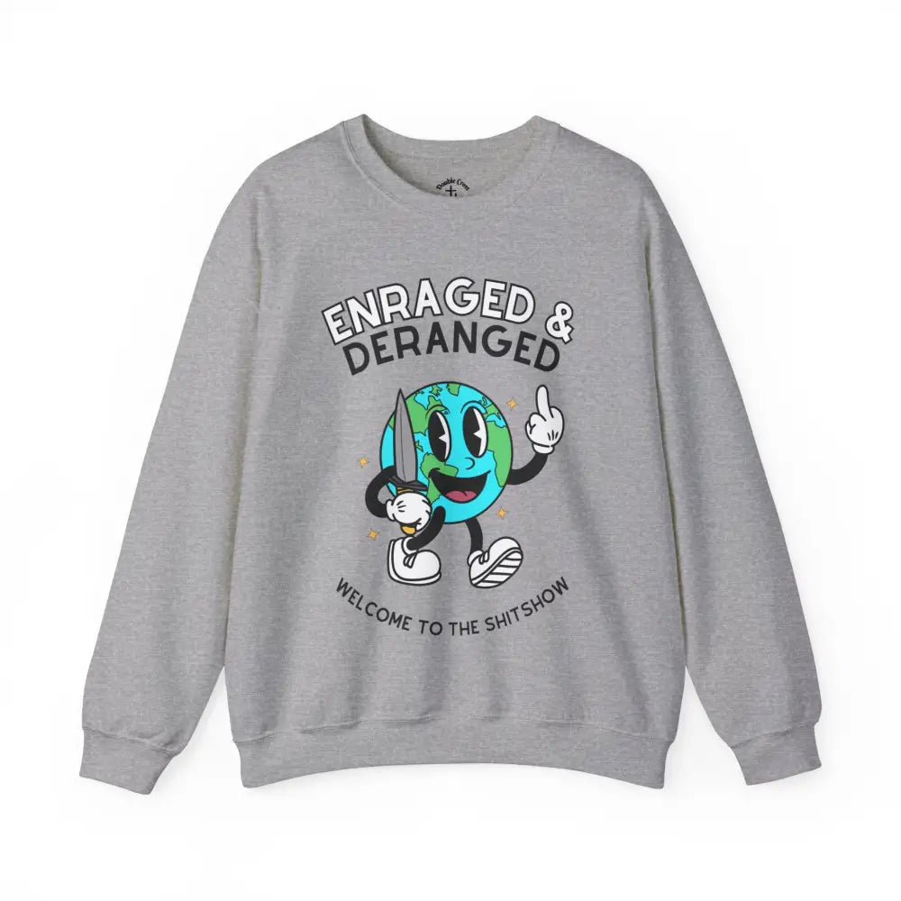 Enraged Crewneck S / Sport Grey Sweatshirt