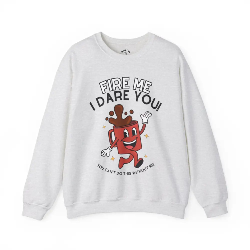 Fire Me Crewneck S / Ash Sweatshirt