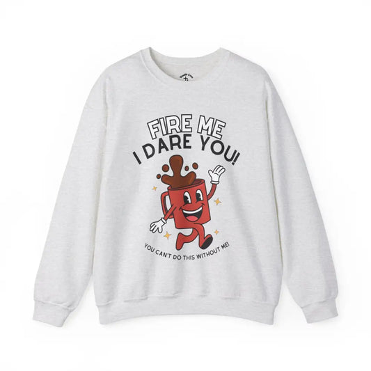 Fire Me Crewneck S / Ash Sweatshirt