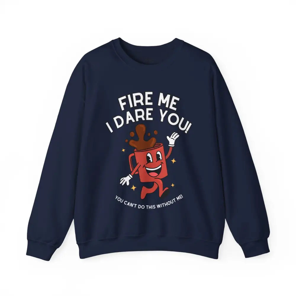 Fire Me Crewneck S / Navy Sweatshirt