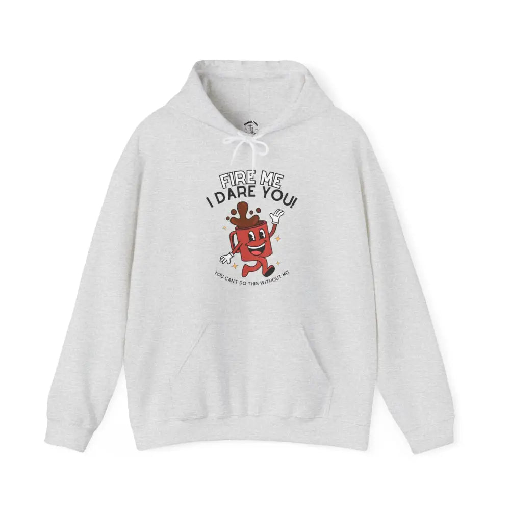 Fire Me Hoodie Ash / S