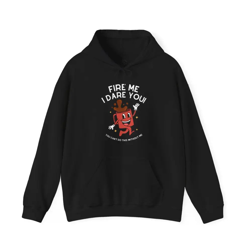 Fire Me Hoodie Black / S