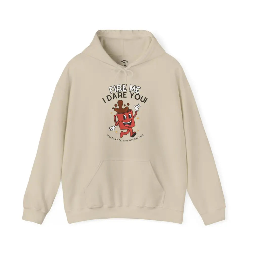 Fire Me Hoodie Sand / S