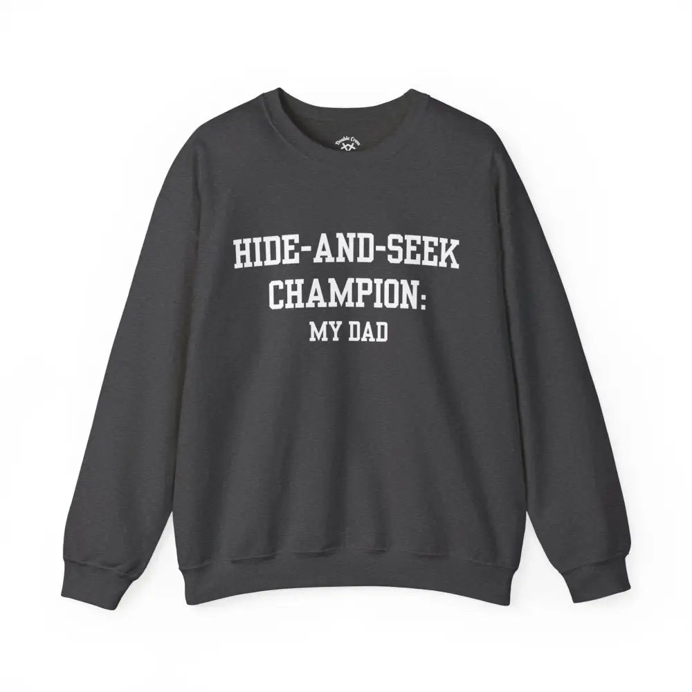 Hide-And-Seek Crewneck S / Dark Heather Sweatshirt