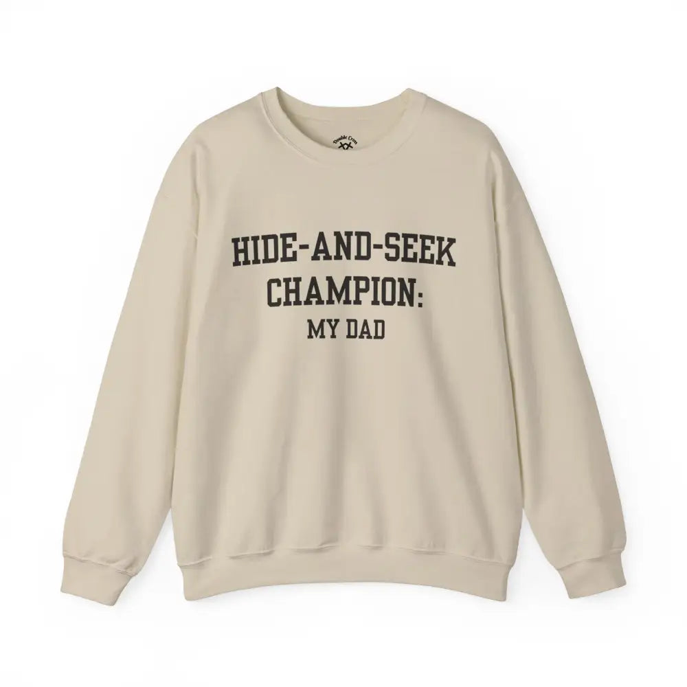 Hide-And-Seek Crewneck S / Sand Sweatshirt