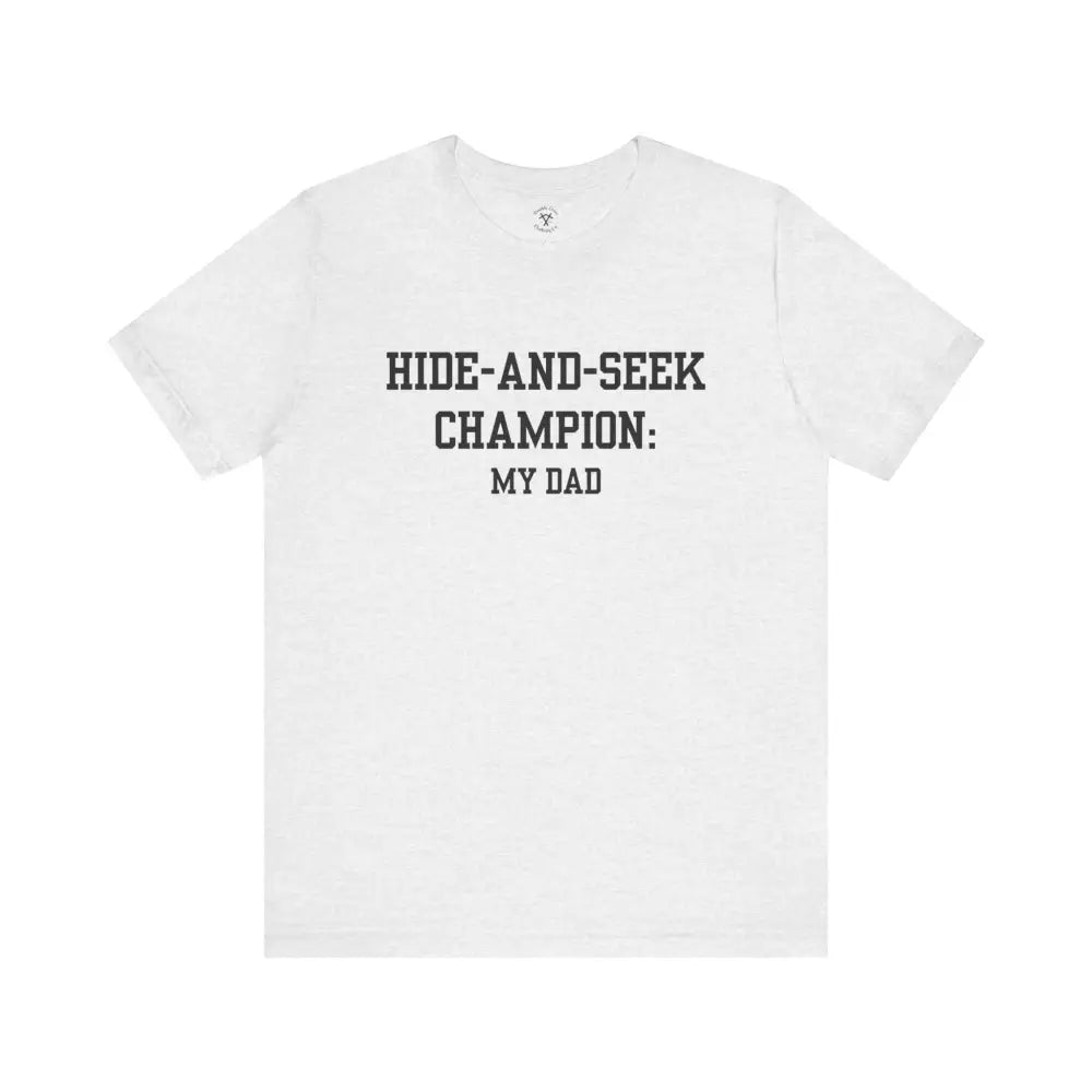 Hide-And-Seek T-Shirt Ash / Xs