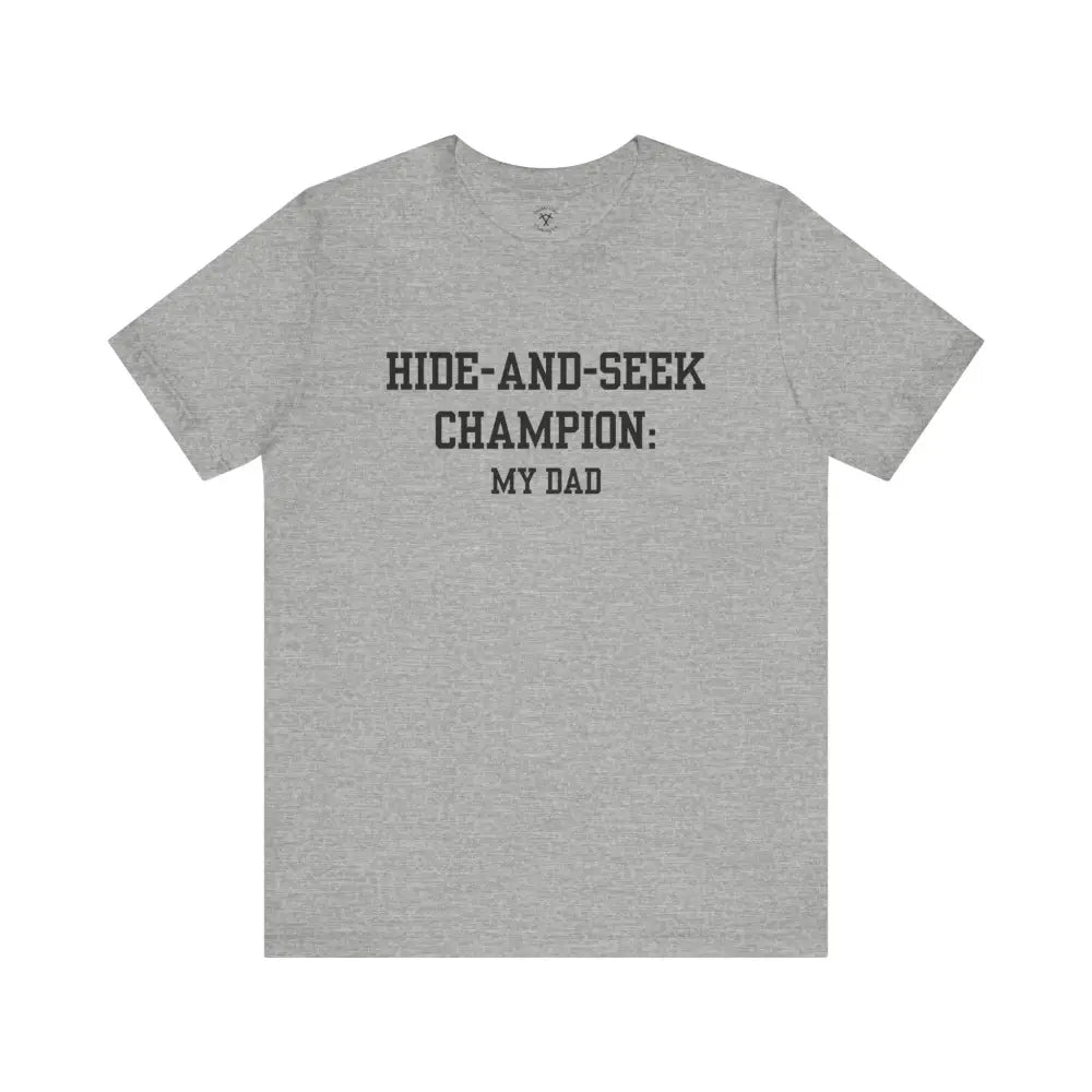 Hide-And-Seek T-Shirt Athletic Heather / Xs