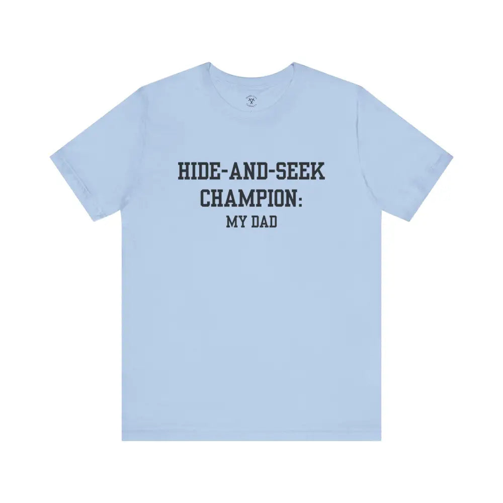 Hide-And-Seek T-Shirt Baby Blue / Xs