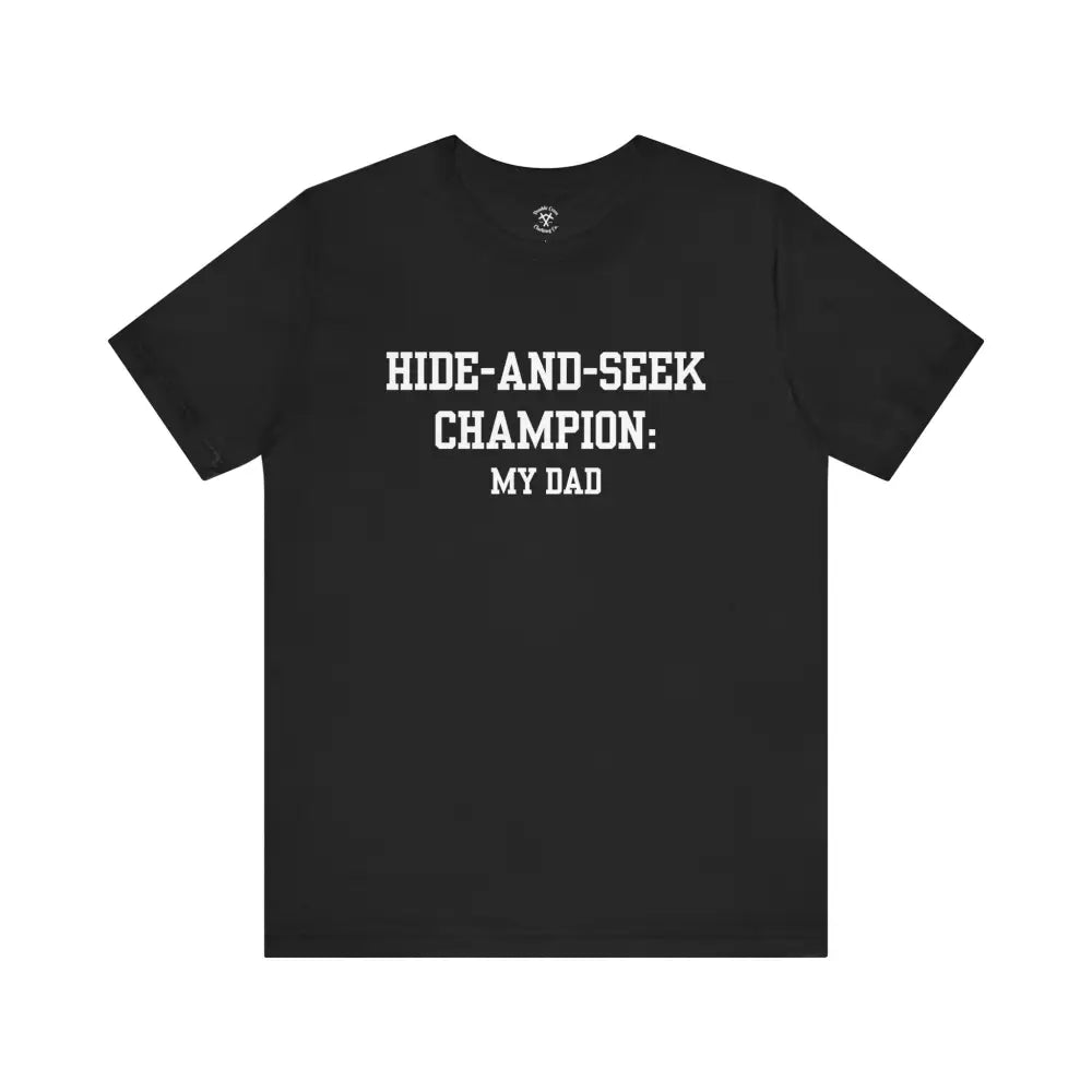 Hide-And-Seek T-Shirt Black / Xs