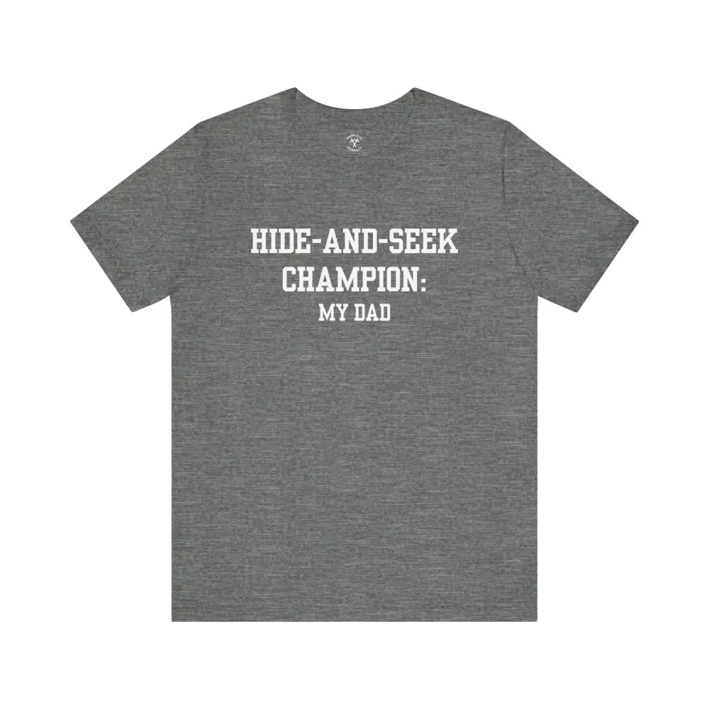 Hide-And-Seek T-Shirt Deep Heather / Xs