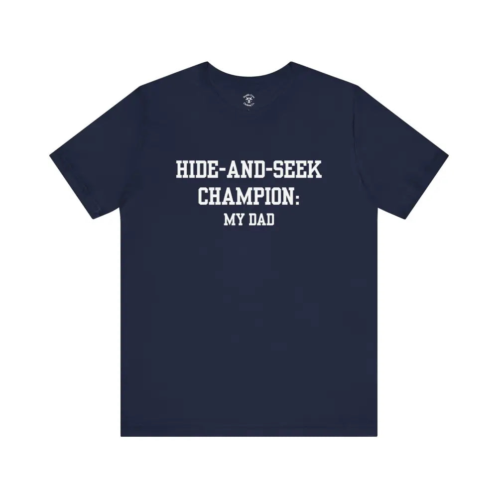 Hide-And-Seek T-Shirt Navy / Xs