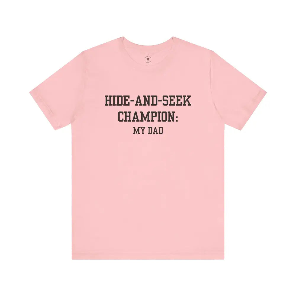 Hide-And-Seek T-Shirt Pink / Xs