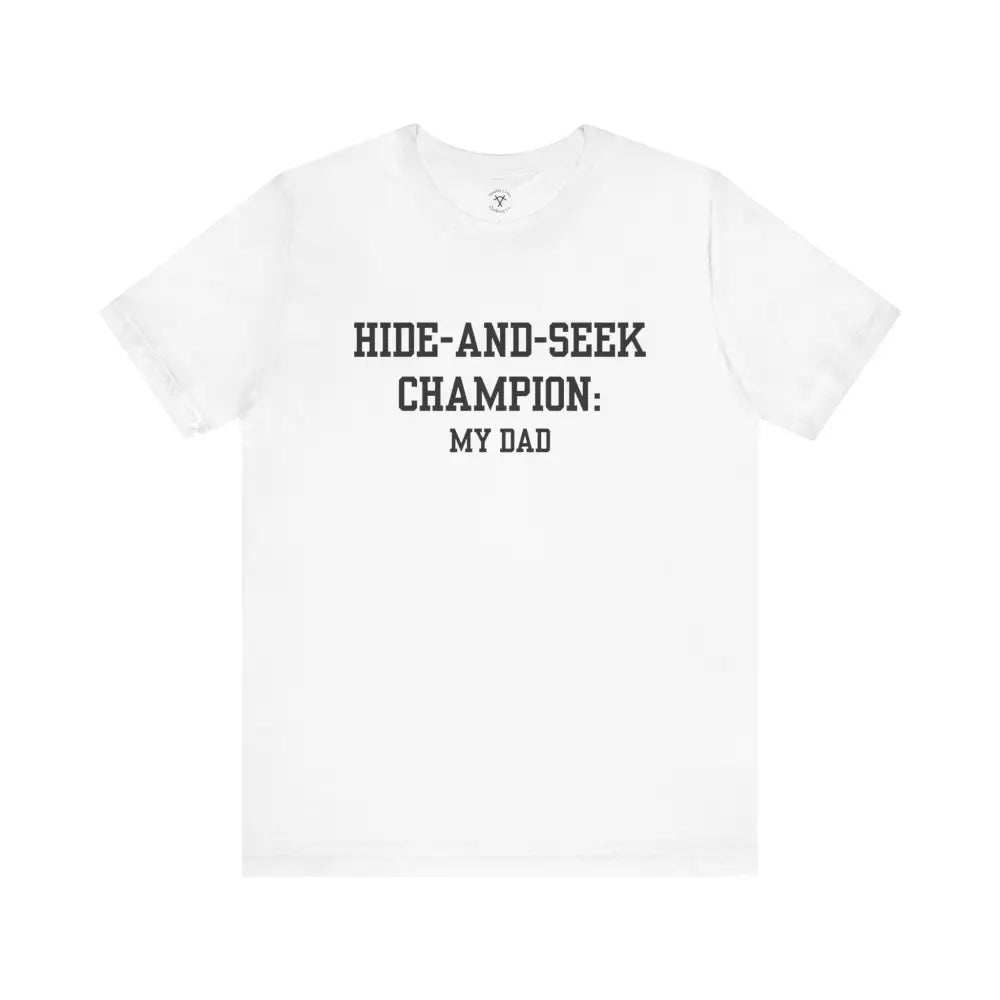 Hide-And-Seek T-Shirt White / Xs