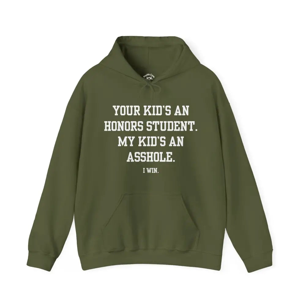 Honors Student Hoodie Military Green / S