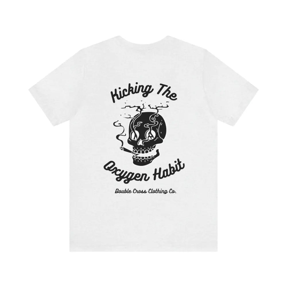 Kicking The Oxygen Habit T - Shirt Ash / Xs