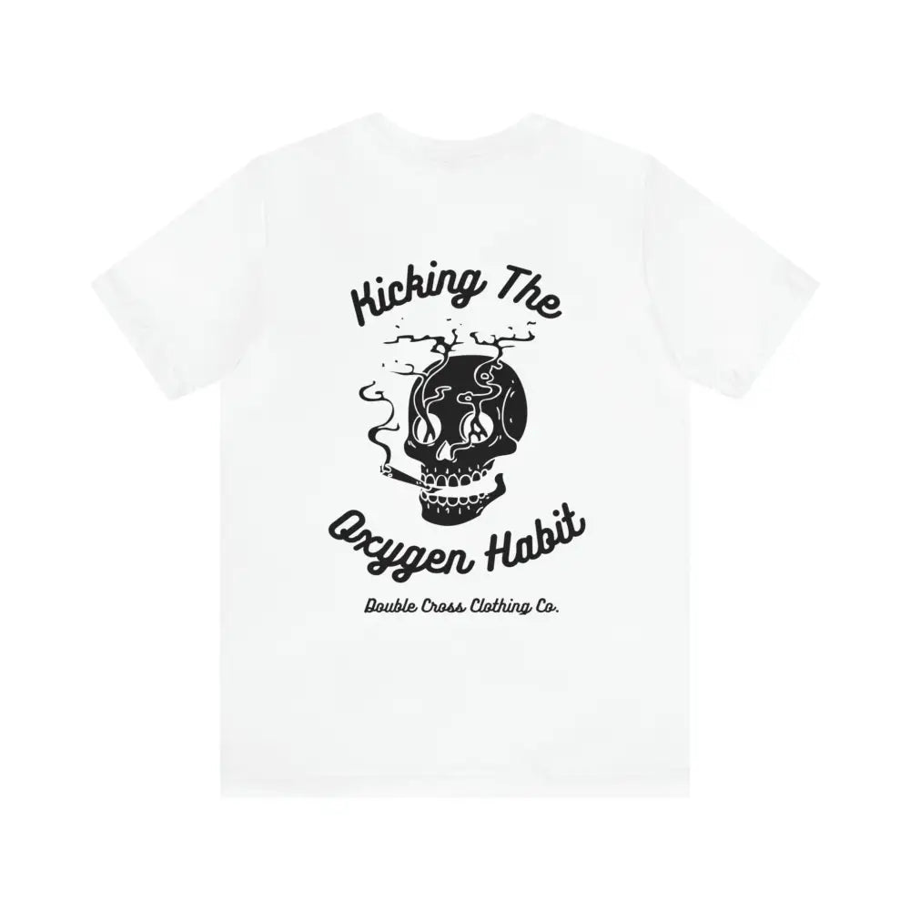 Kicking The Oxygen Habit T - Shirt White / S