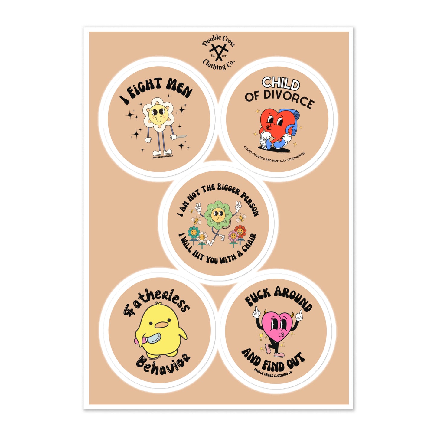 Best Sellers Sticker Sheet