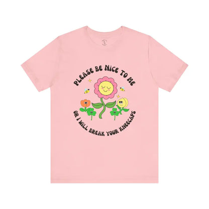 Kneecaps T - Shirt Pink / Xs