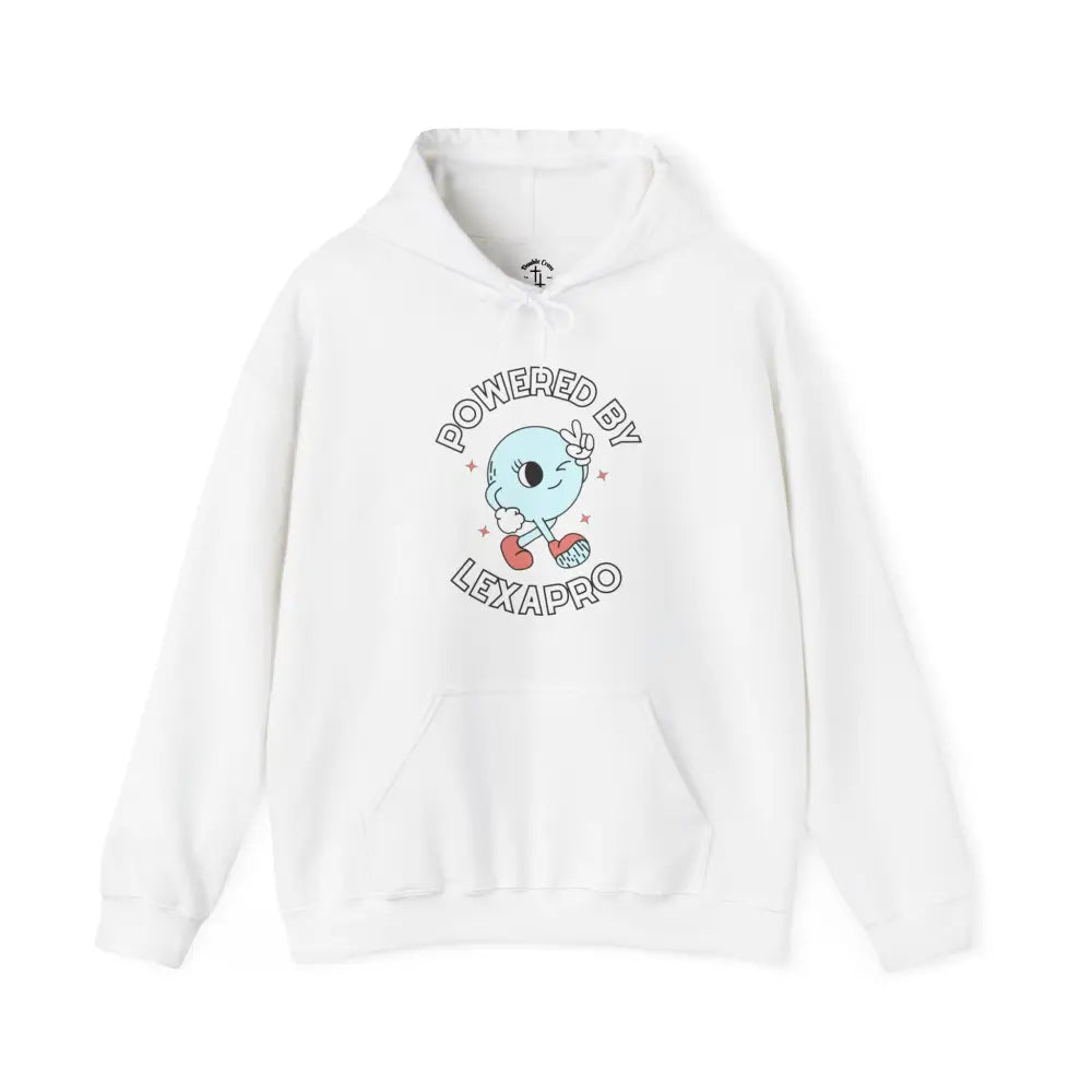 Lexapro Hoodie White / S